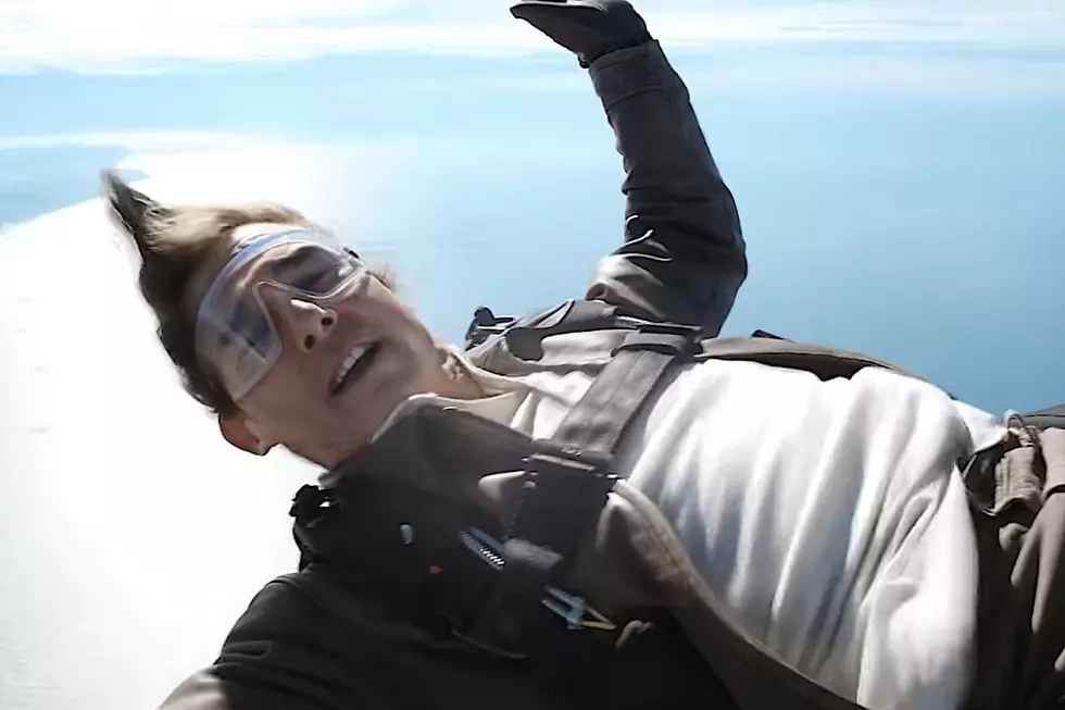 Tom Cruise Hypes ‘Top Gun’ Streaming Release By Jumping Out of a Plane