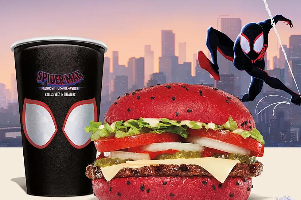 Burger King Unveils ‘Spider-Verse’ Burger With Red Bun
