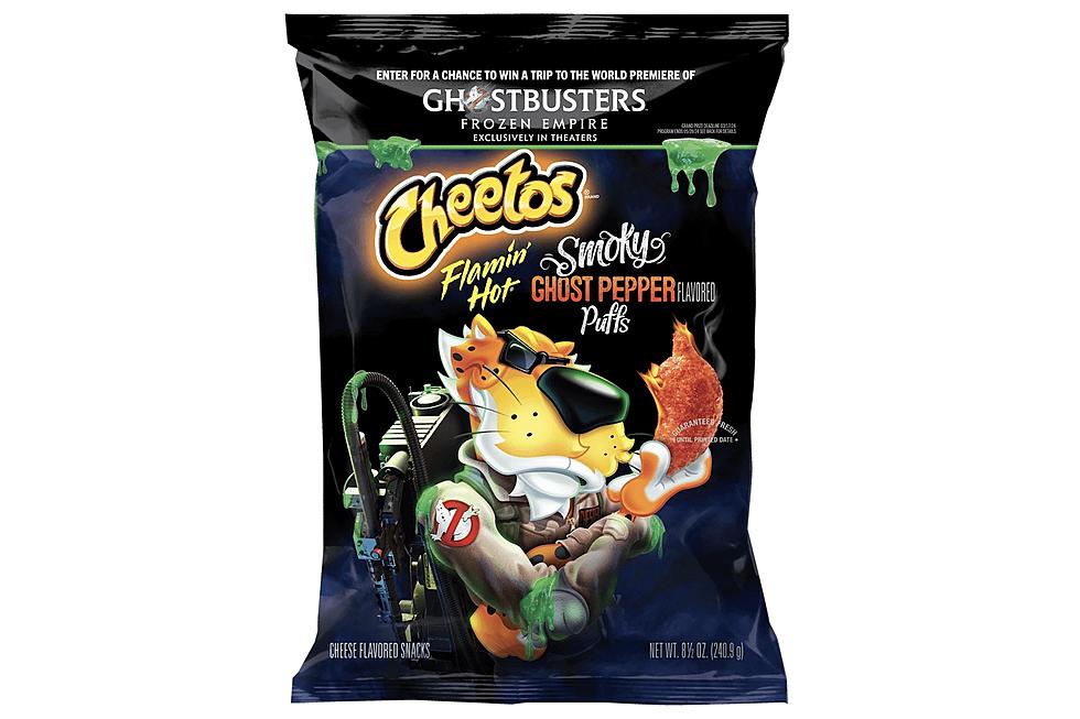 I Ate Ghostbusters Flamin’ Hot Smoky Ghost Pepper Cheetos