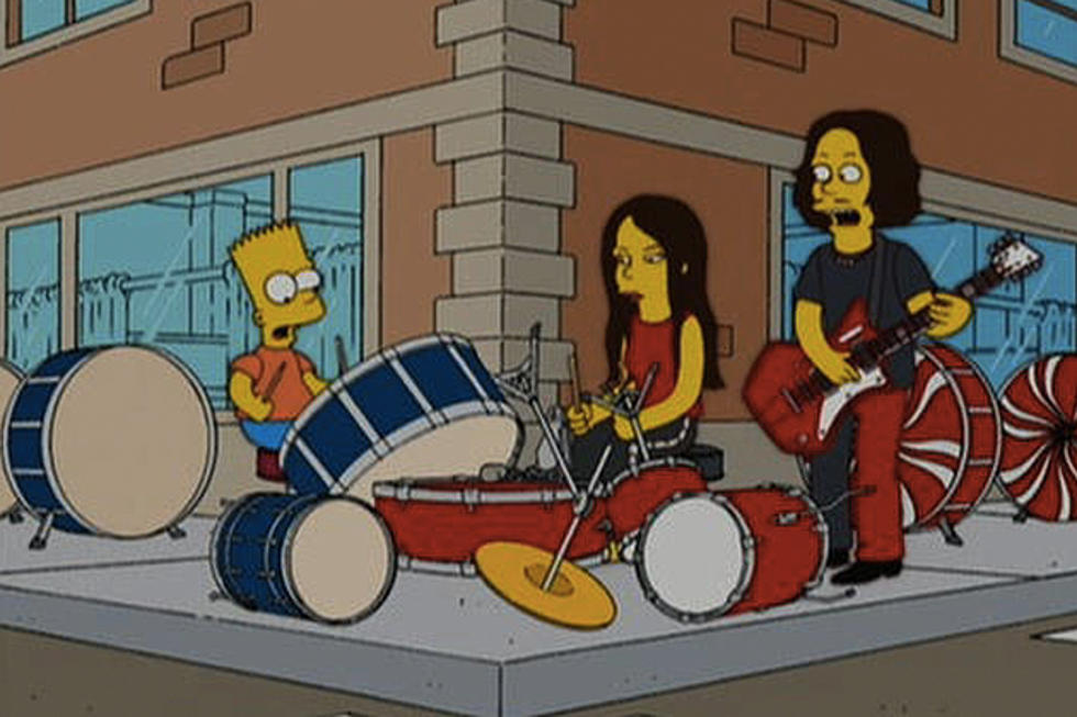 The White Stripes &#8211; Rock Star Cameos on &#8216;The Simpsons&#8217;