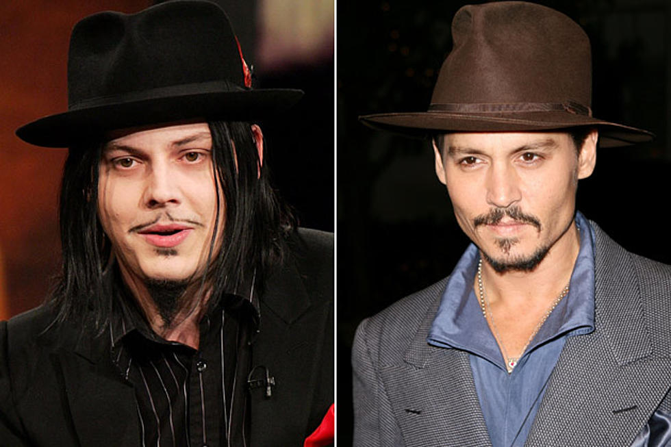 Jack White + Johnny Depp – Rock Star Look-Alikes