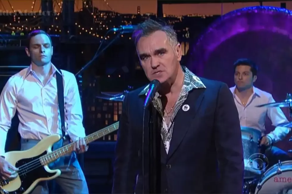 Morrissey Plays ‘Letterman,’ Launches Rescheduled U.S. Tour