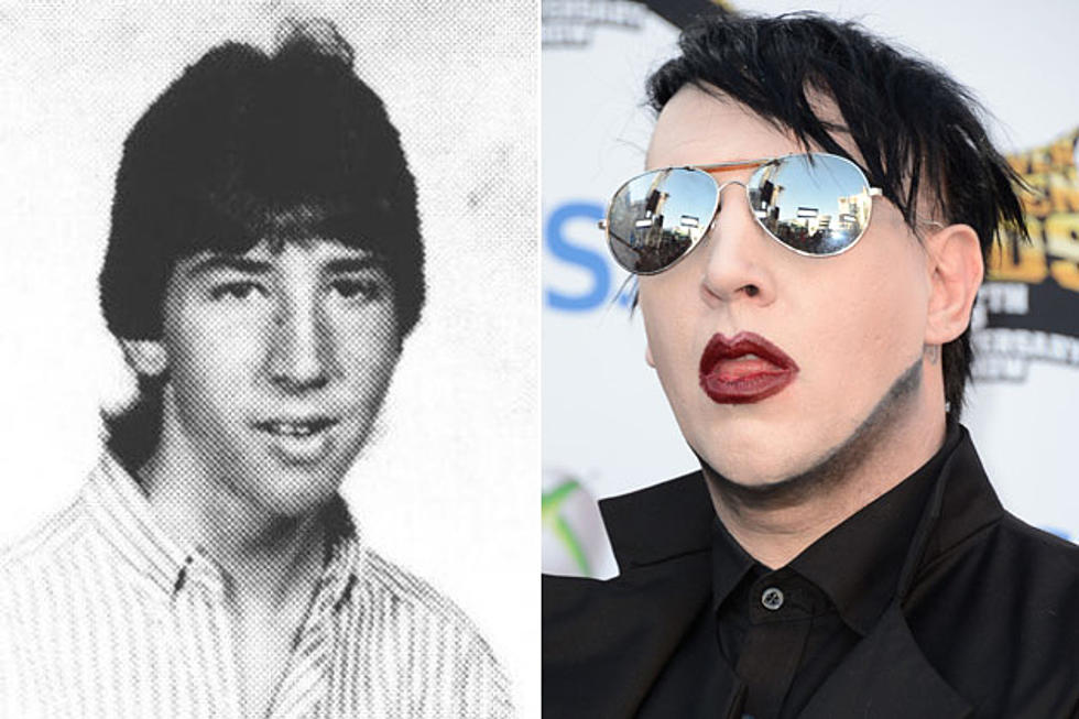 It’s Marilyn Manson’s Yearbook Photo!