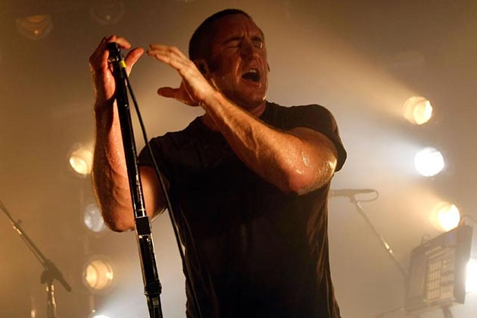 Watch Nine Inch Nails Cheer Up a Crying Baby