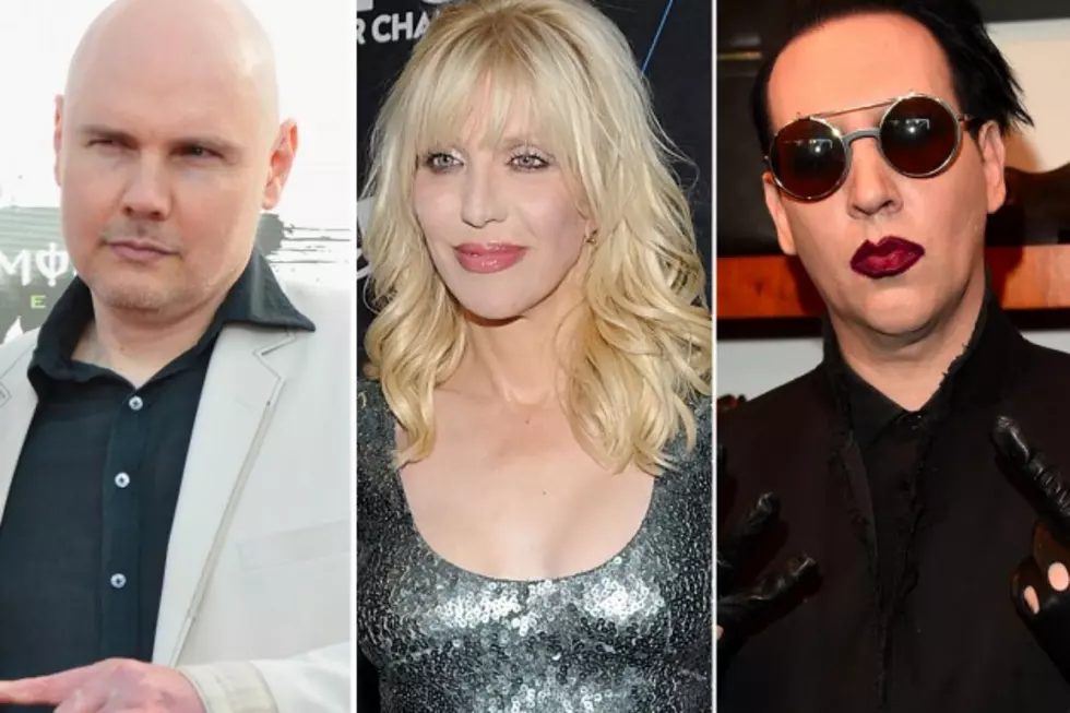 Did Billy Corgan, Courtney Love + Marilyn Manson Bury the Hatchet?