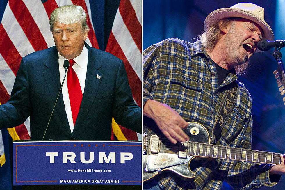 Donald Trump Calls Neil Young a ‘Hypocrite’