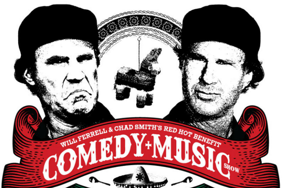 Doppelgangers Chad Smith + Will Ferrell Announce Benefit Show With Red Hot Chili Peppers