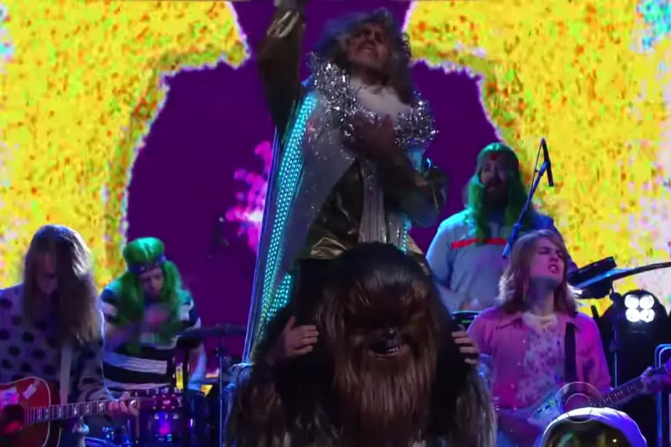 Watch the Flaming Lips Cover David Bowie’s ‘Space Oddity’ With Chewbacca on ‘Colbert’