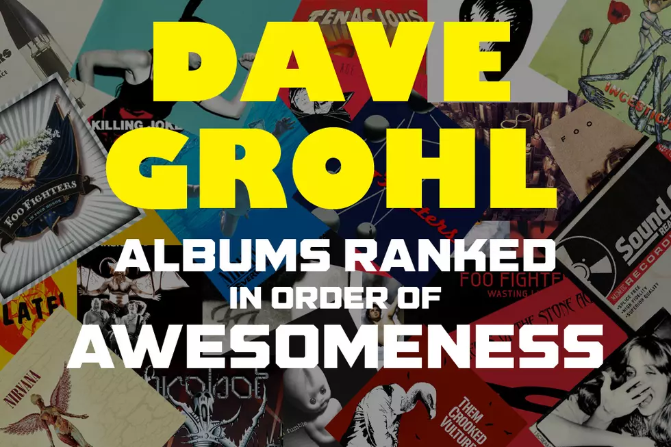 Dave Grohl Albums Ranked in Order of Awesomeness