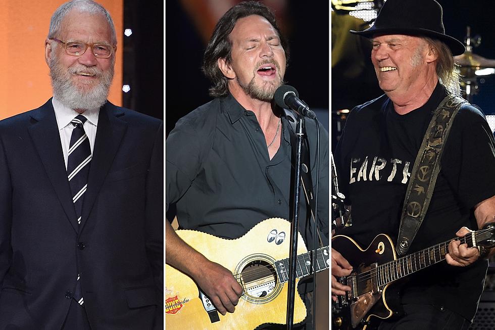 David Letterman to Induct Pearl Jam Into Rock Hall Instead of Neil Young