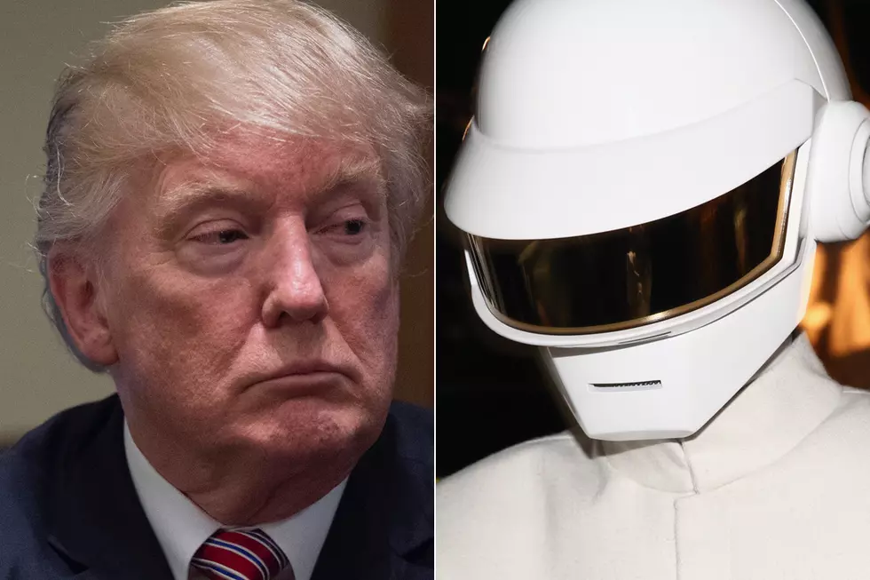 Watch: President Trump Seems Unimpressed By French Band’s Daft Punk Medley