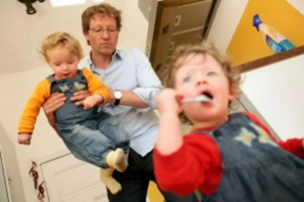 Can Parents Cook and Tend Babies at the Same Time? Nope! [Video]
