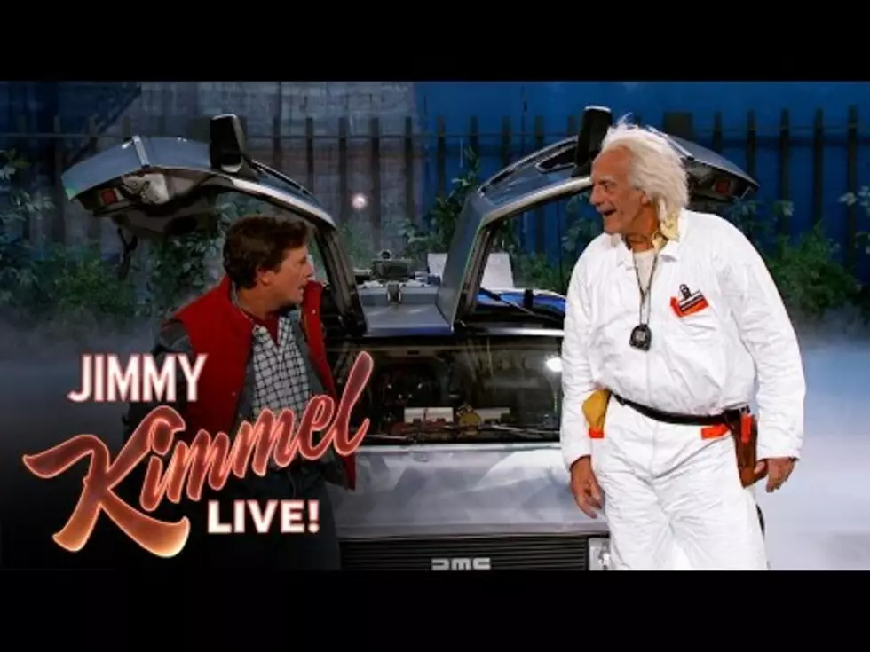 Marty McFly and Doc Brown Visit Jimmy Kimmel [Video]