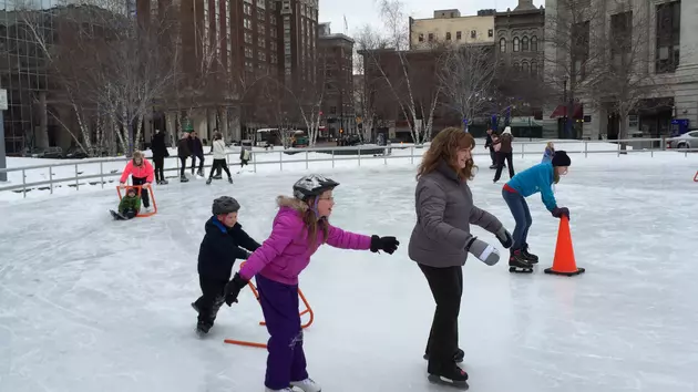Ice Skating Returns to Rosa Parks Circle on Thursday