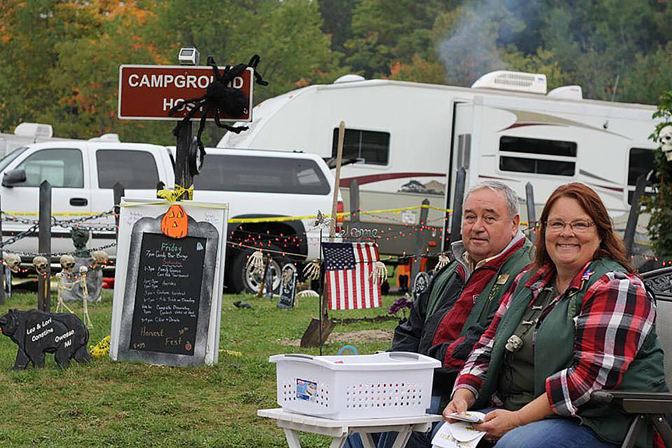 Volunteer Campground Hosts Camp for Free at Michigan State Parks