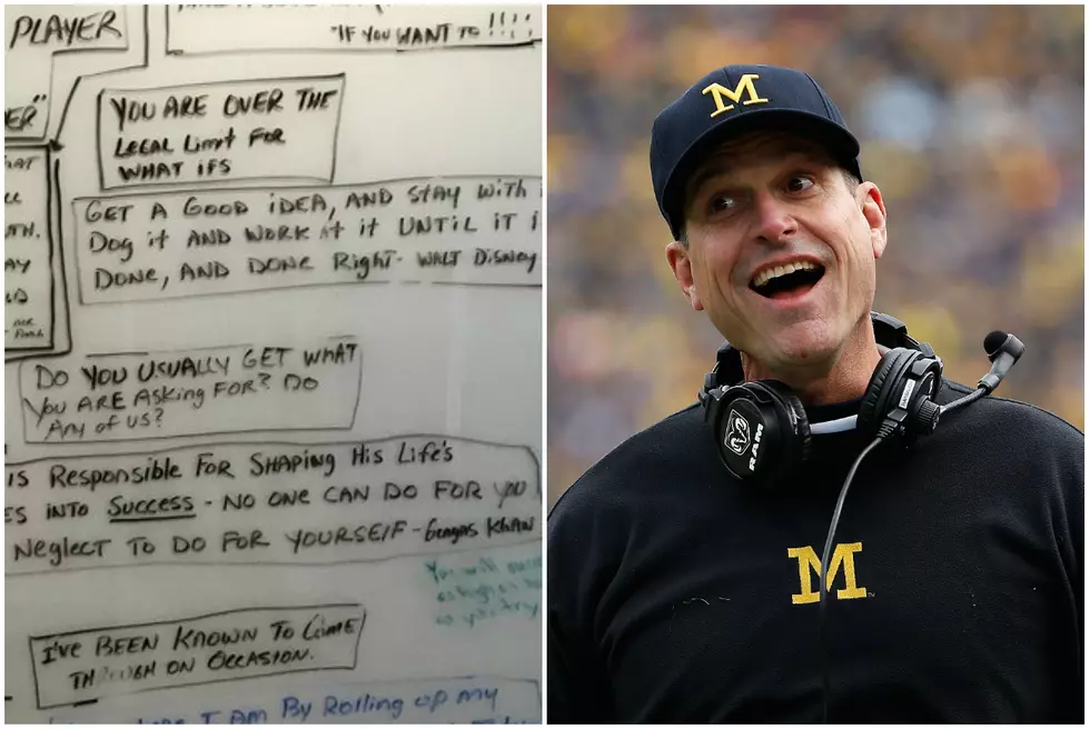 &#8216;Fat is the Enemy of Speed&#8217; and More Thoughts From Jim Harbaugh