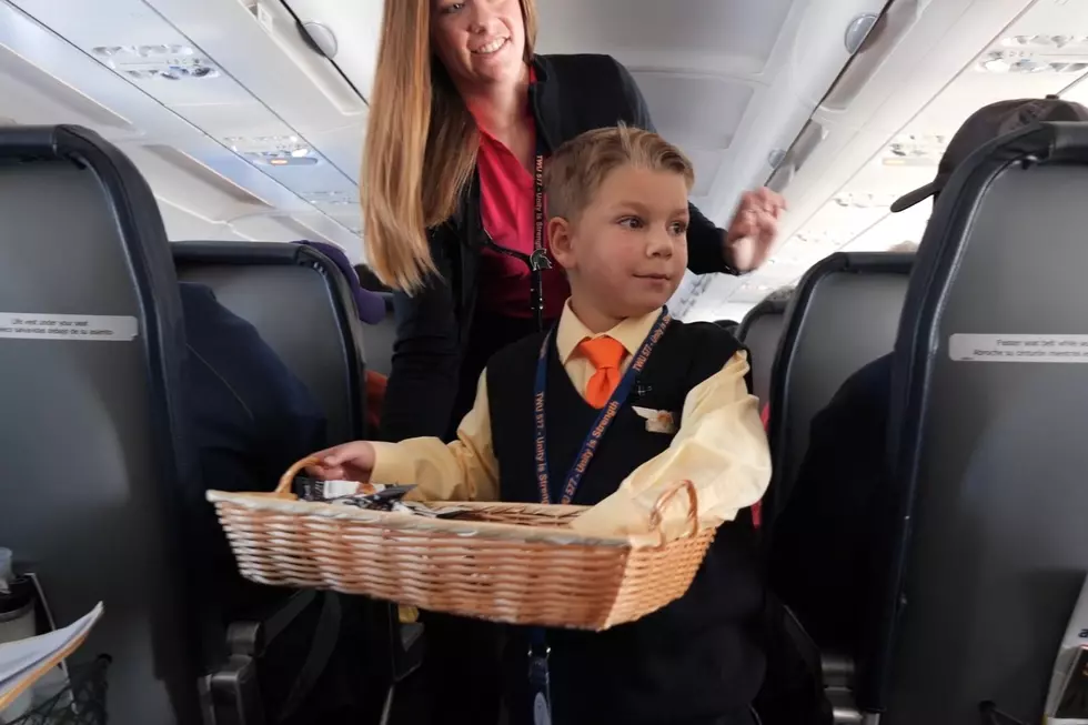 Five-Year-Old Make-a-Wish Kid Becomes GR Flight Attendant [Video]