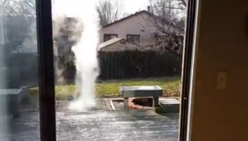 Cold Weather Turns Boiling Water Into Snow [Videos]