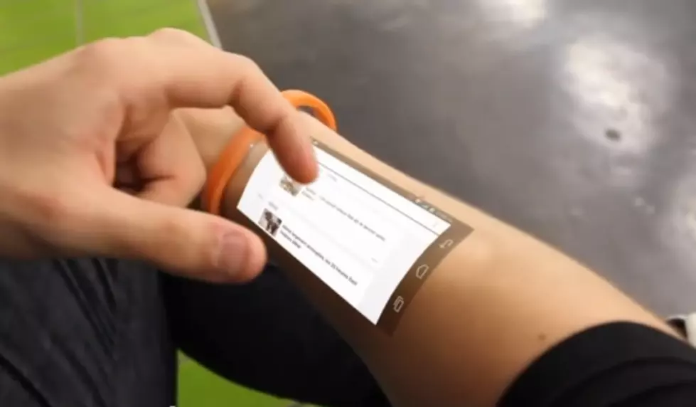 The Cicret Braclet A Tablet for Your Arm [Video]
