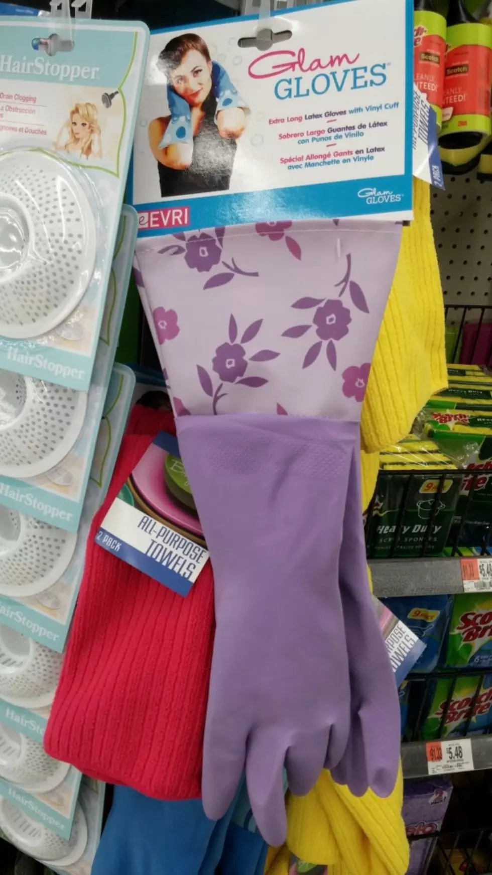 Sexy &#8216;Glam&#8217; Housecleaning Gloves, Seriously?
