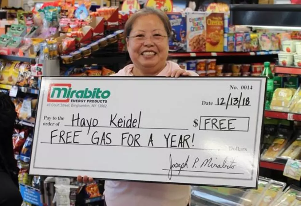 Mirabito Announces Winner Of Gas For A Year