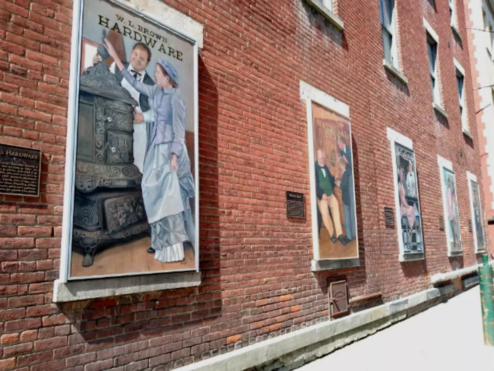 Oneonta's Oldest Building Showcases Murals