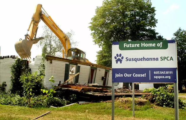 Demolition Underway At Future Susquehanna SPCA Site
