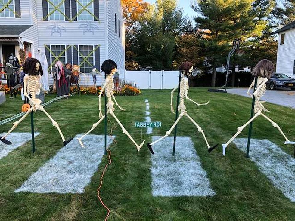 Guilderland Couple Creates Awesome Beatles Halloween Display