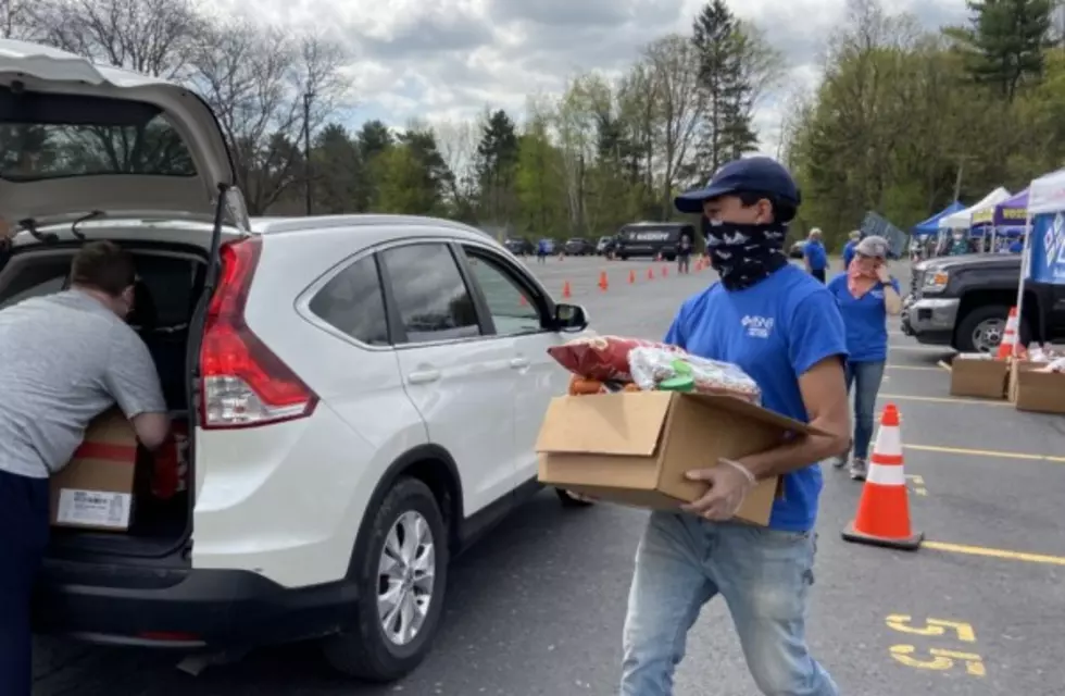 Free Food Distribution in Sharon Springs on March 30