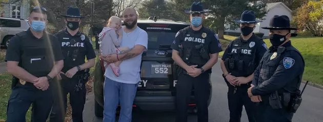 Sidney Police Support Little Girl Battling Cancer
