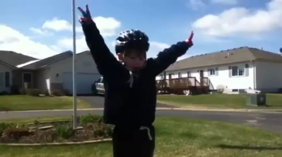 Young Boy Learns To Ride His Bike And Becomes A Motivational Speaker[Video]