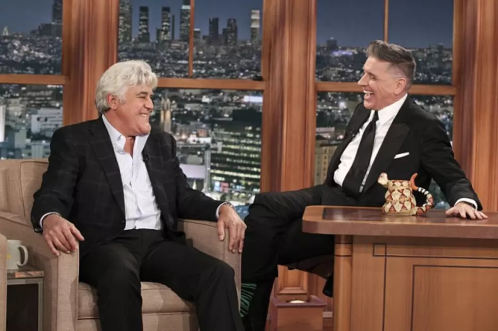 Craig Ferguson interviews Jay Leno on his final episode as host of