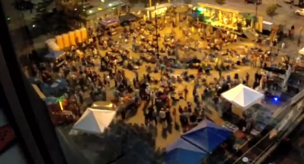 Watch As Our Downtown Parking Lot Transforms Into The ‘Sun Of A Beach’ Festival [Video]