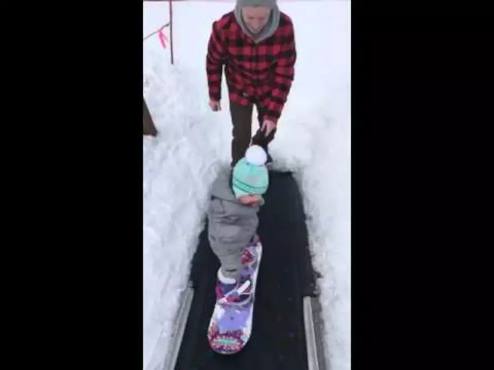 The Snowboarding 1 Year Old