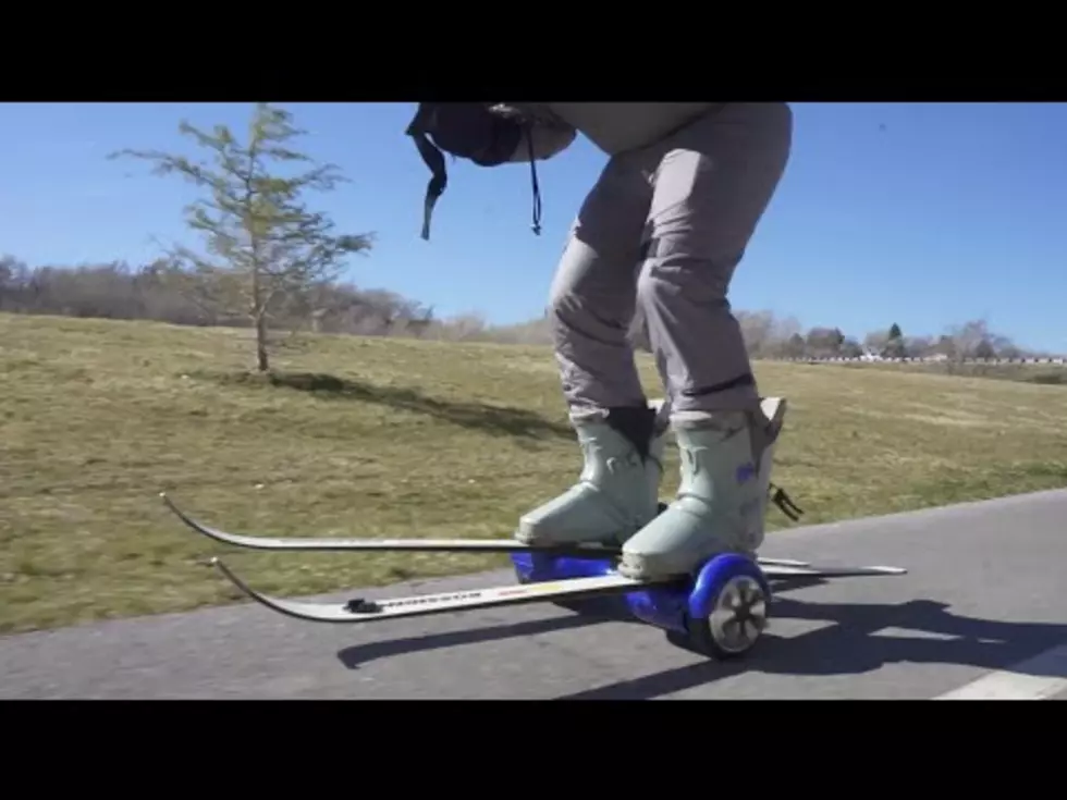 This Guy Figured out How to Ski without Snow