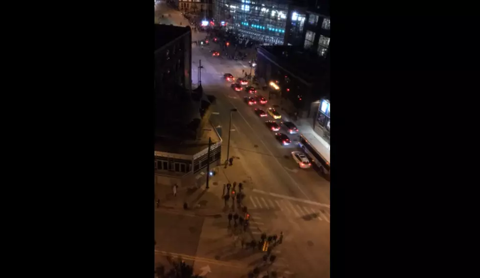 This Time Lapse Of People Leaving The Elton John Concert Is Mesmerizing