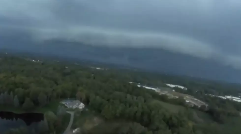 Two Amazing Views Of Wednesday’s Storm Rolling In [Video]