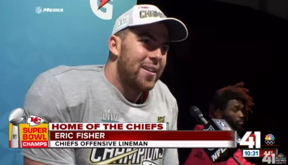 CMU’s Eric Fisher Shares In Chief Championship [Video]