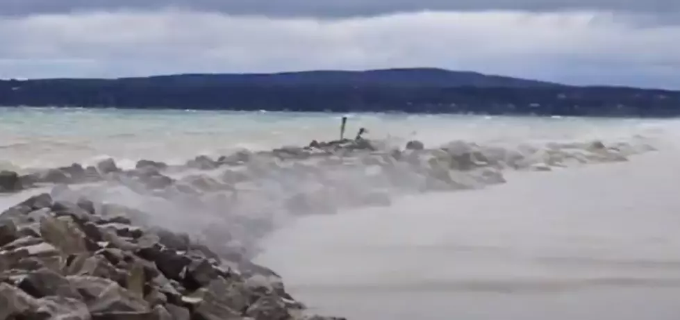 Section Of Popular Trail Wiped Out By Big Waves [Video]