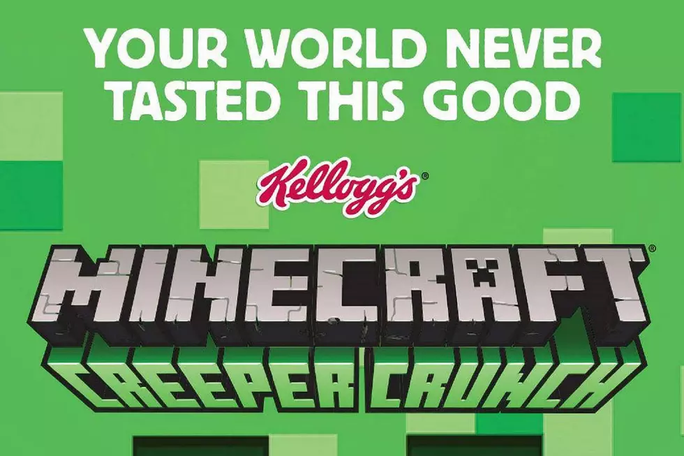 Start Your Day with Minecraft Creeper Crunch Cereal