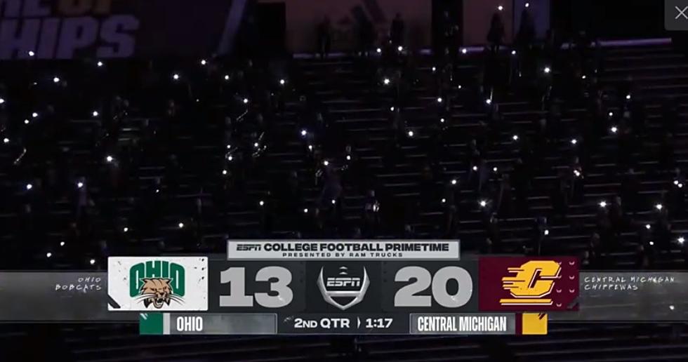 It Was ‘Lights Out’ Literally At CMU Game [Video]