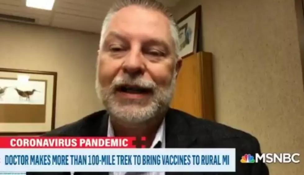Michigan Doc Drives Hundreds Of Miles To Deliver Vaccine [Video]