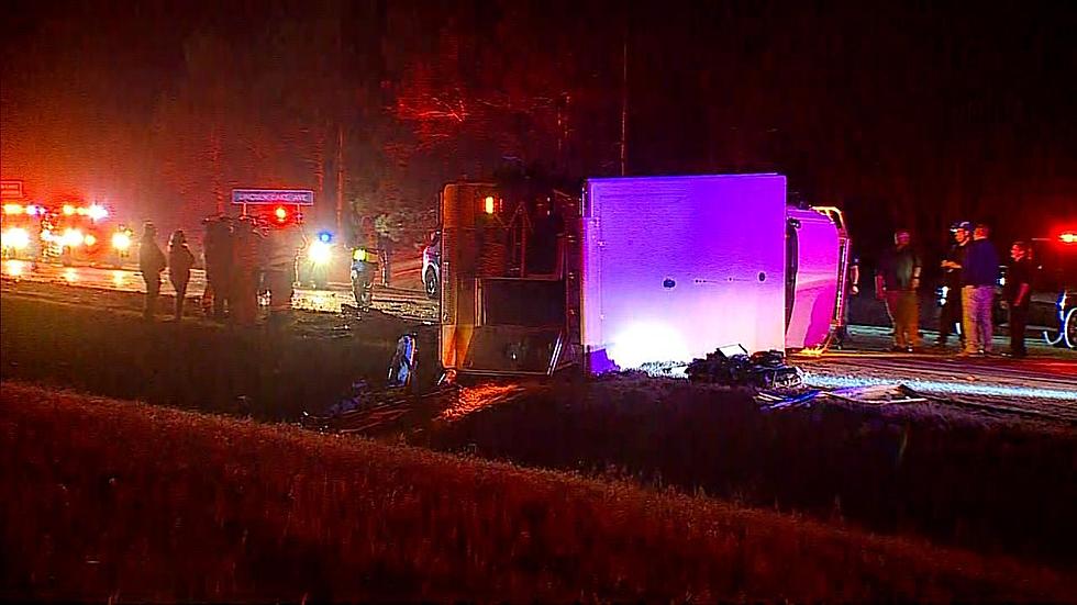 Kent County Ambulance Involved In Rollover Accident