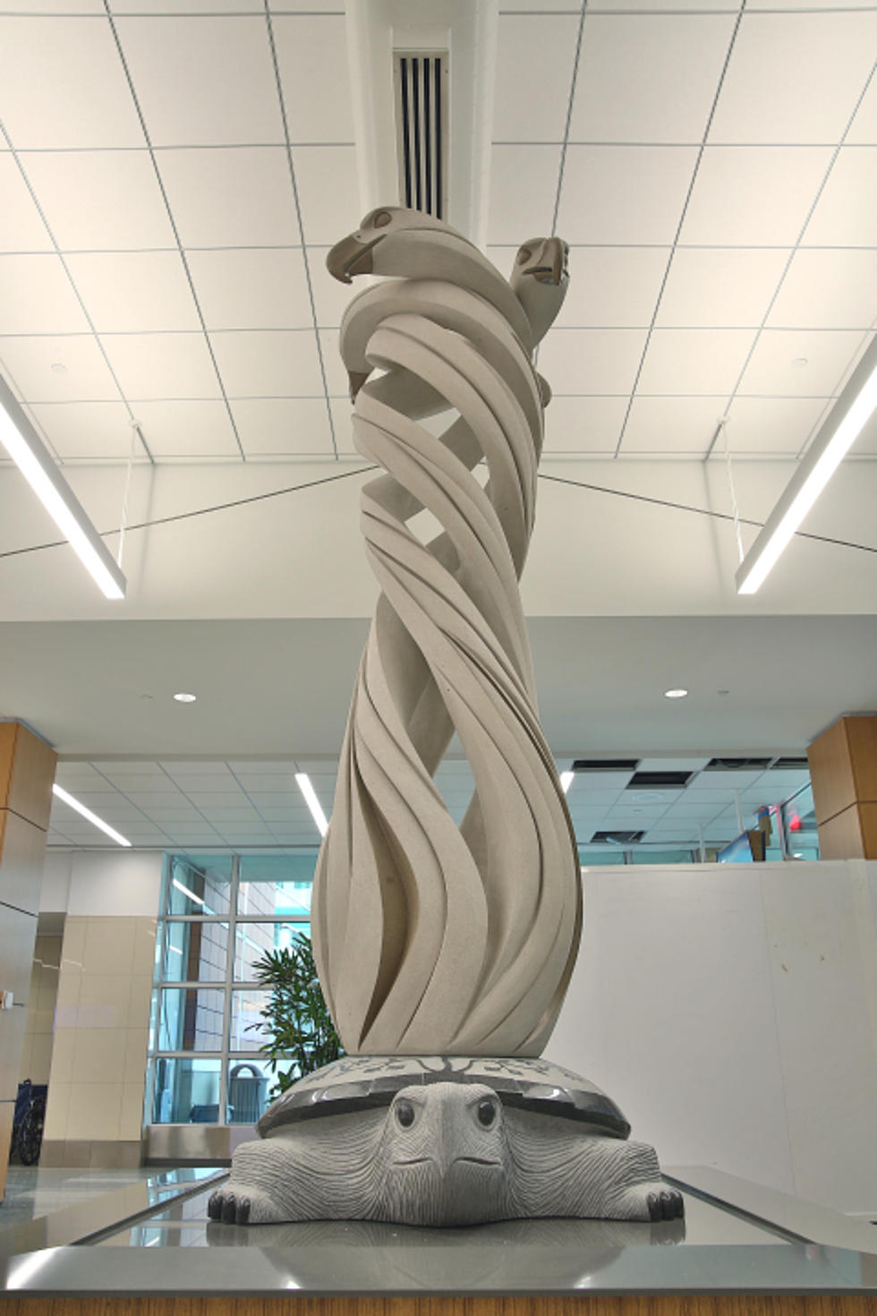 New Sculpture Unveiled At Gerald R. Ford International Airport