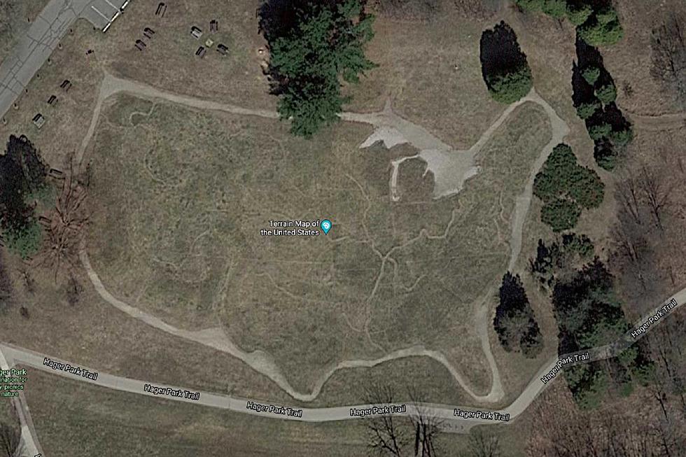 Google Maps Captures Gigantic U.S. Map at Jenison Park