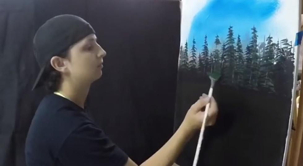 How To Paint A Michigan-centric Bob Ross Landscape