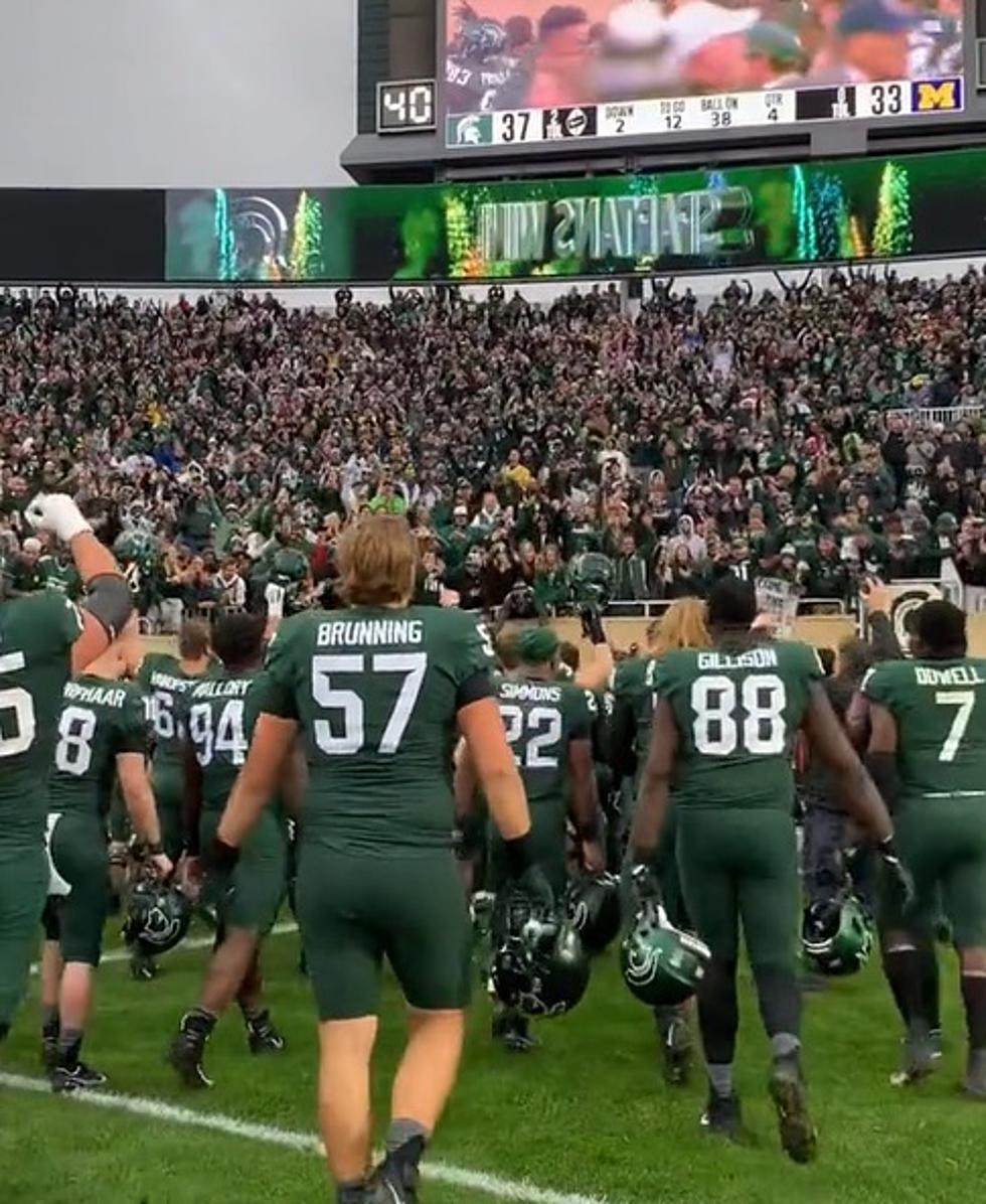 What An MSU Win Looks Like From The Field