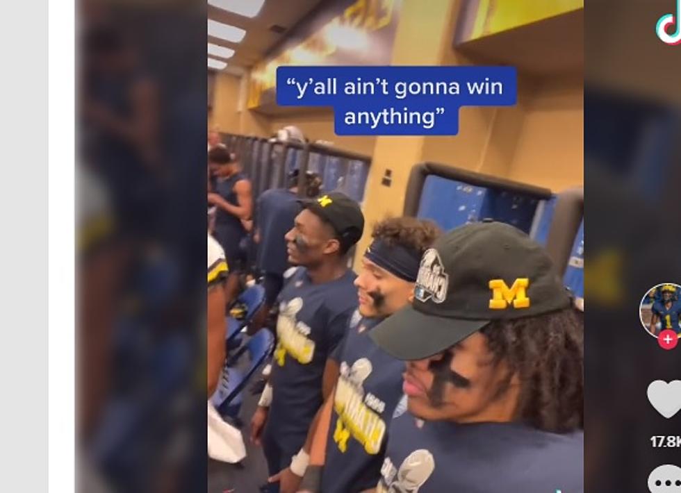 Watch: Michigan Players Do The ‘Head Bounce’ During Locker Room Celebration