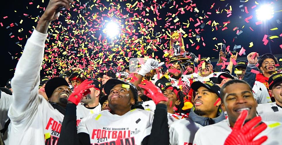 Ferris State Wins D2 Football Title, And Breaks The Trophy
