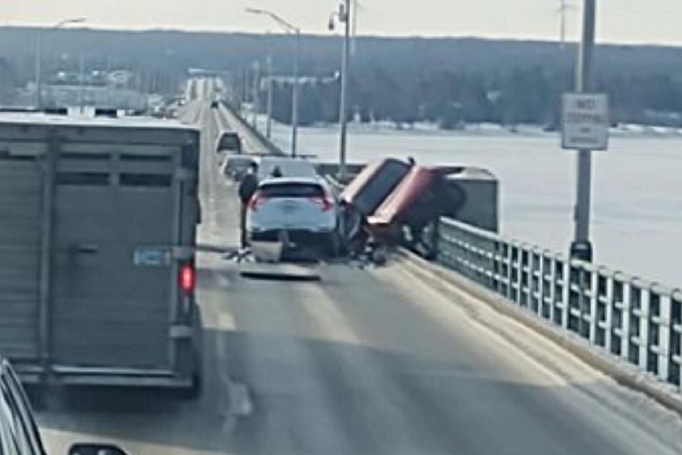 Scary Looking Accident Closes Mackinac Bridge on Friday Morning